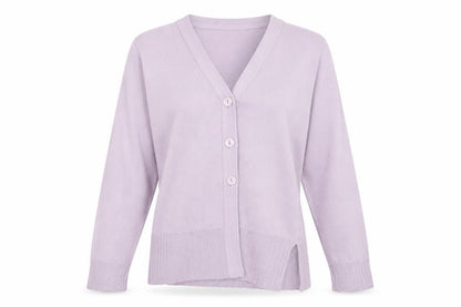 Bonmarché Womens Purple Cardigan Jumper Size S