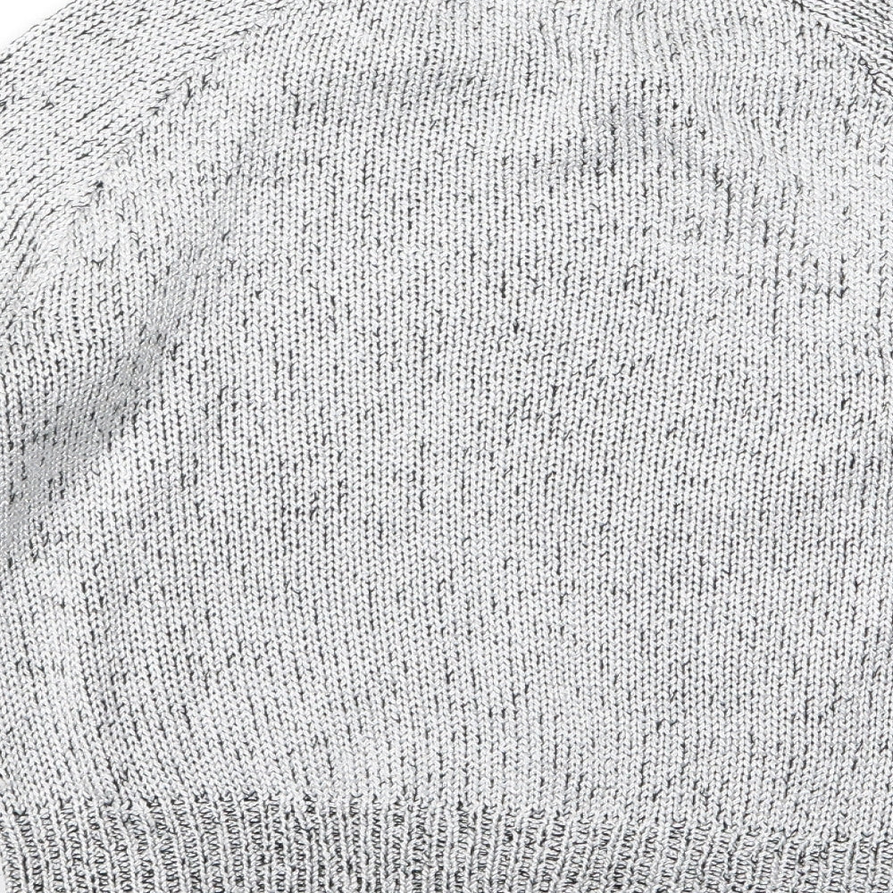 Womens UK Size S Divided Grey Pullover Jumper