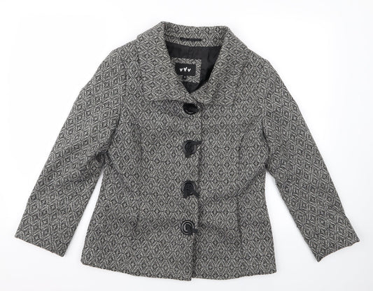 Womens UK Size 10 peruna Green Jacket