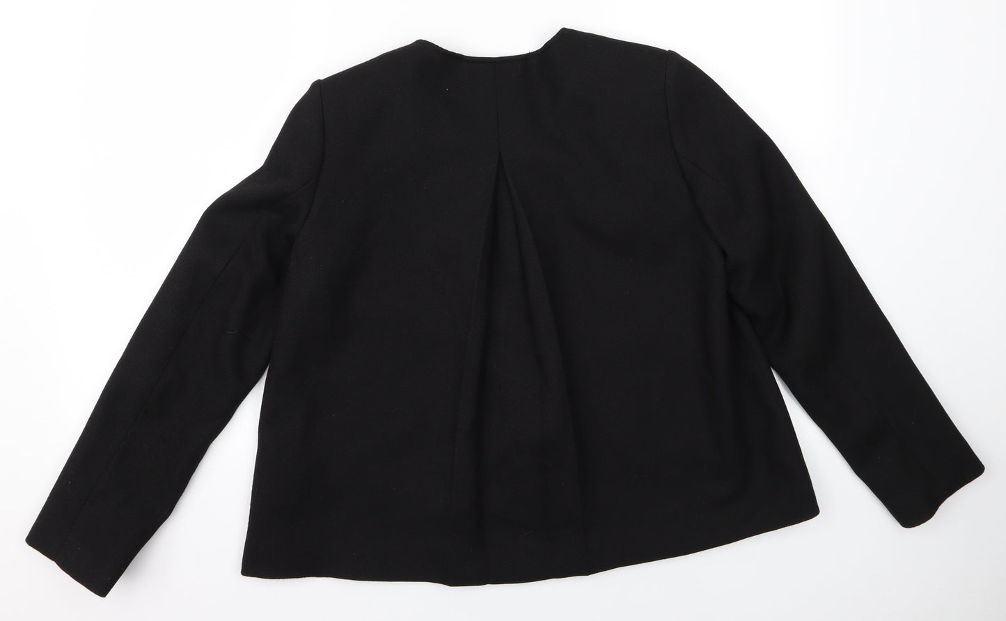 Womens UK Size 8 H&M Black Jacket