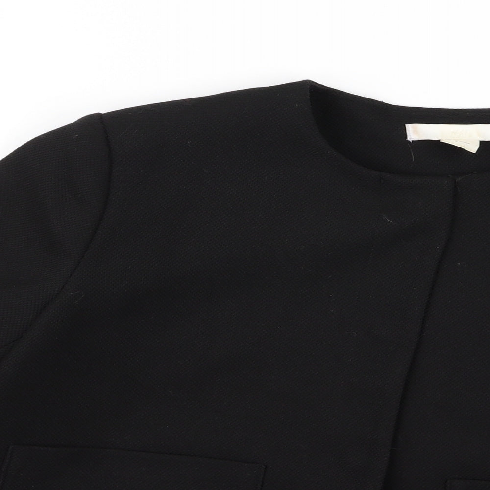 Womens UK Size 8 H&M Black Jacket