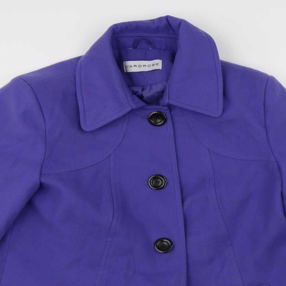 Womens UK Size 12 Wardrobe Purple Jacket