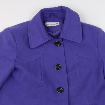 Womens UK Size 12 Wardrobe Purple Jacket