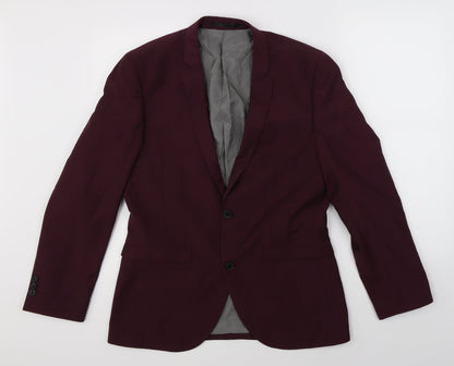 NEXT Womens Purple   Jacket Suit Jacket Size 36