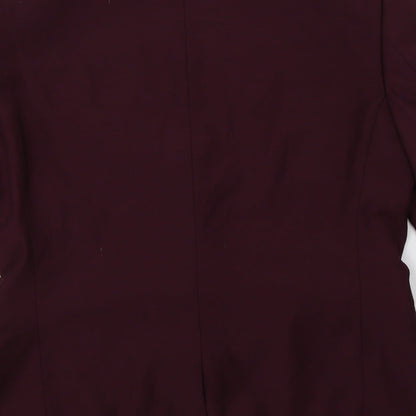 NEXT Womens Purple   Jacket Suit Jacket Size 36