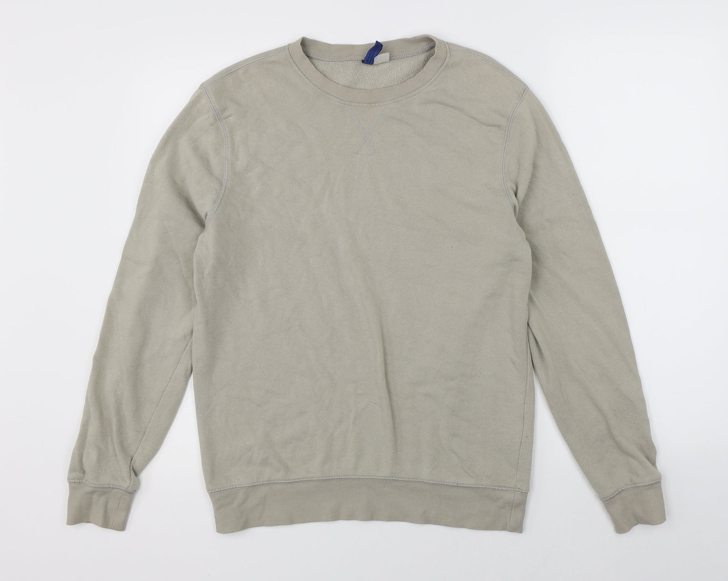 Divided Womens Beige   Pullover Sweatshirt Size S