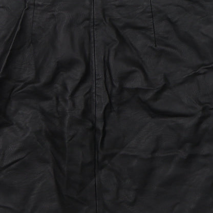 Oasis Womens Black   A-Line Skirt Size 8