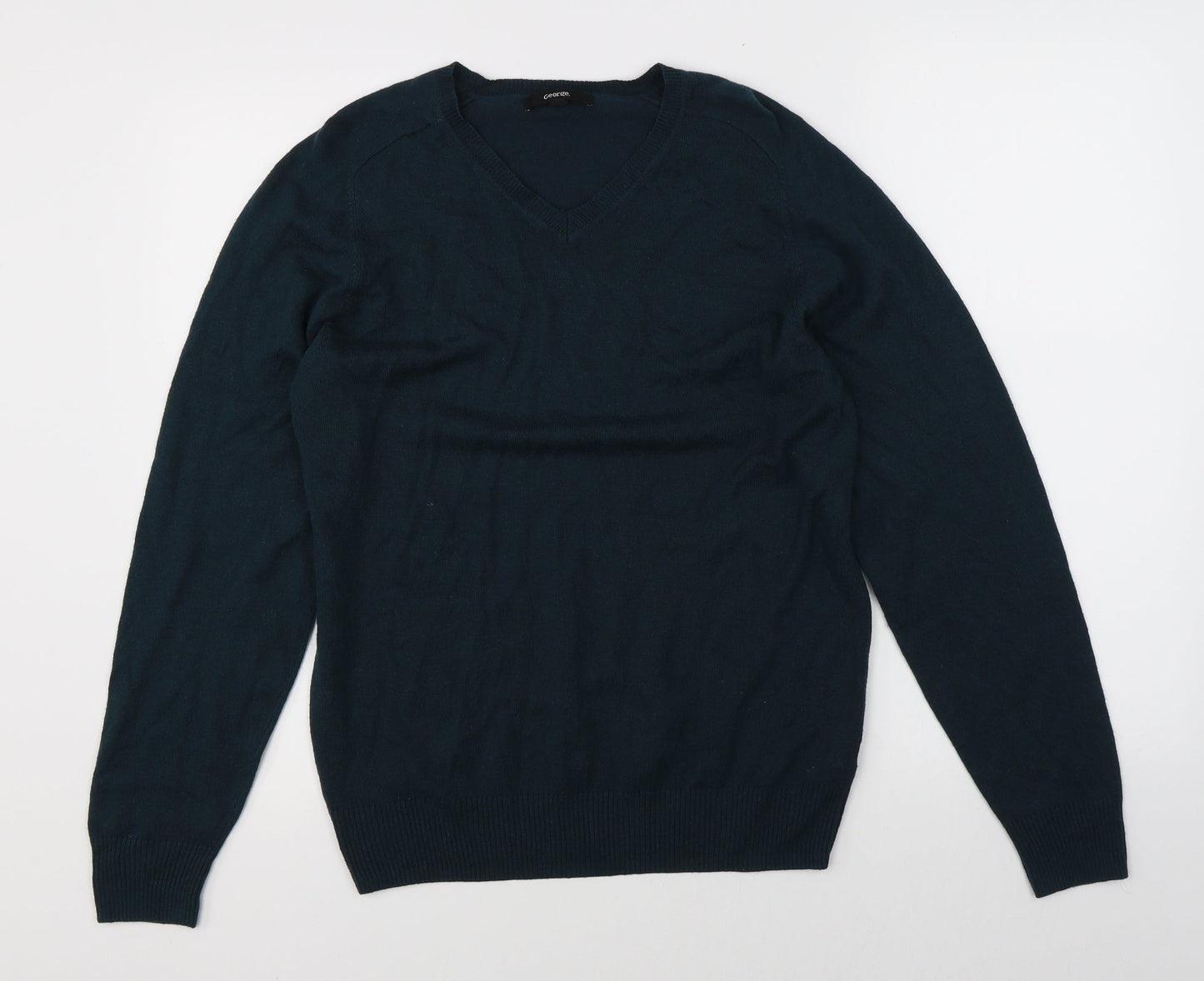 George Mens Green   Pullover Jumper Size M