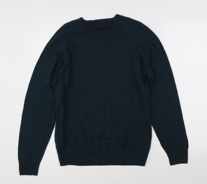George Mens Green   Pullover Jumper Size M