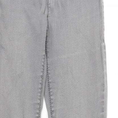 DP Womens Grey  Denim Jegging Jeans Size 8 L28.5 in