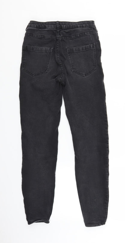 Avenue Womens Black  Denim Skinny Jeans Size 10 L26 in