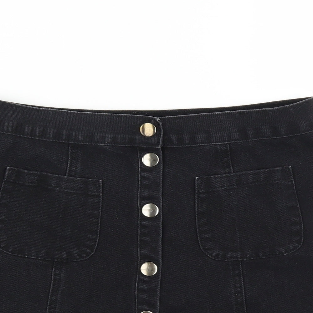 Womens UK Size S Cooperative A-Line Denim Skirt