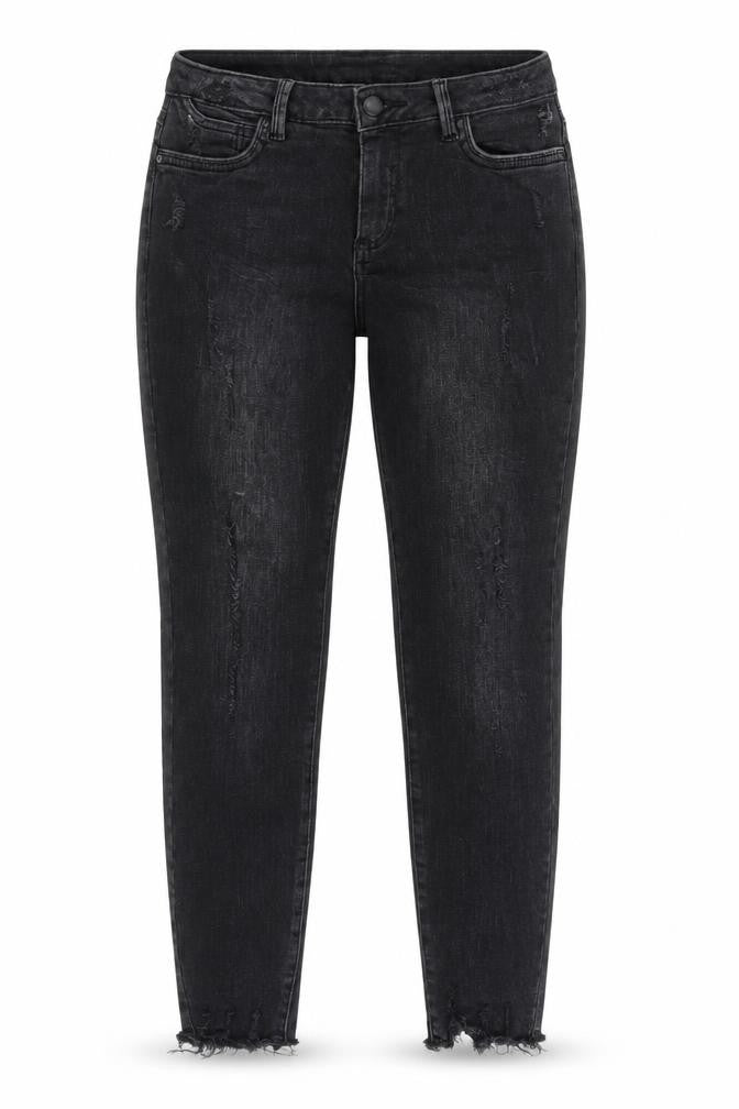 Womens Black  Denim Skinny Jeans Size 28 in L26 in