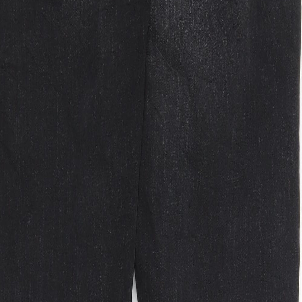 Womens UK Size 28 in Preworn Regular Fit Skinny Black Jeans