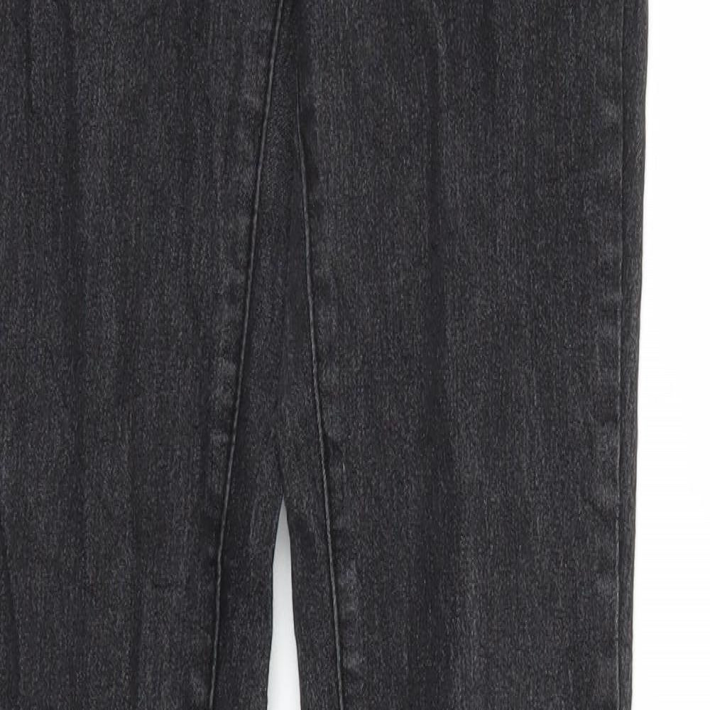 Womens UK Size M Pieces Regular Fit Jegging Black Jeans