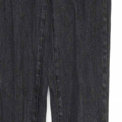 Womens UK Size M Pieces Regular Fit Jegging Black Jeans