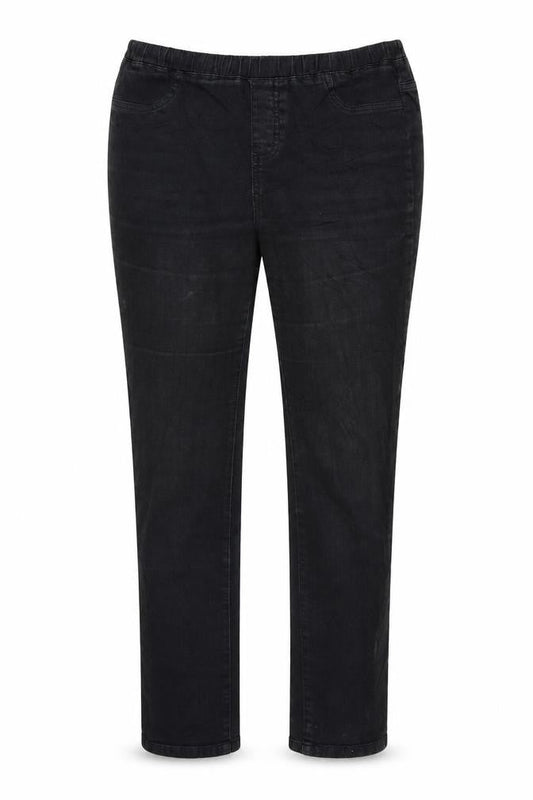Womens UK Size 12 South Regular Fit Straight Black Jeans