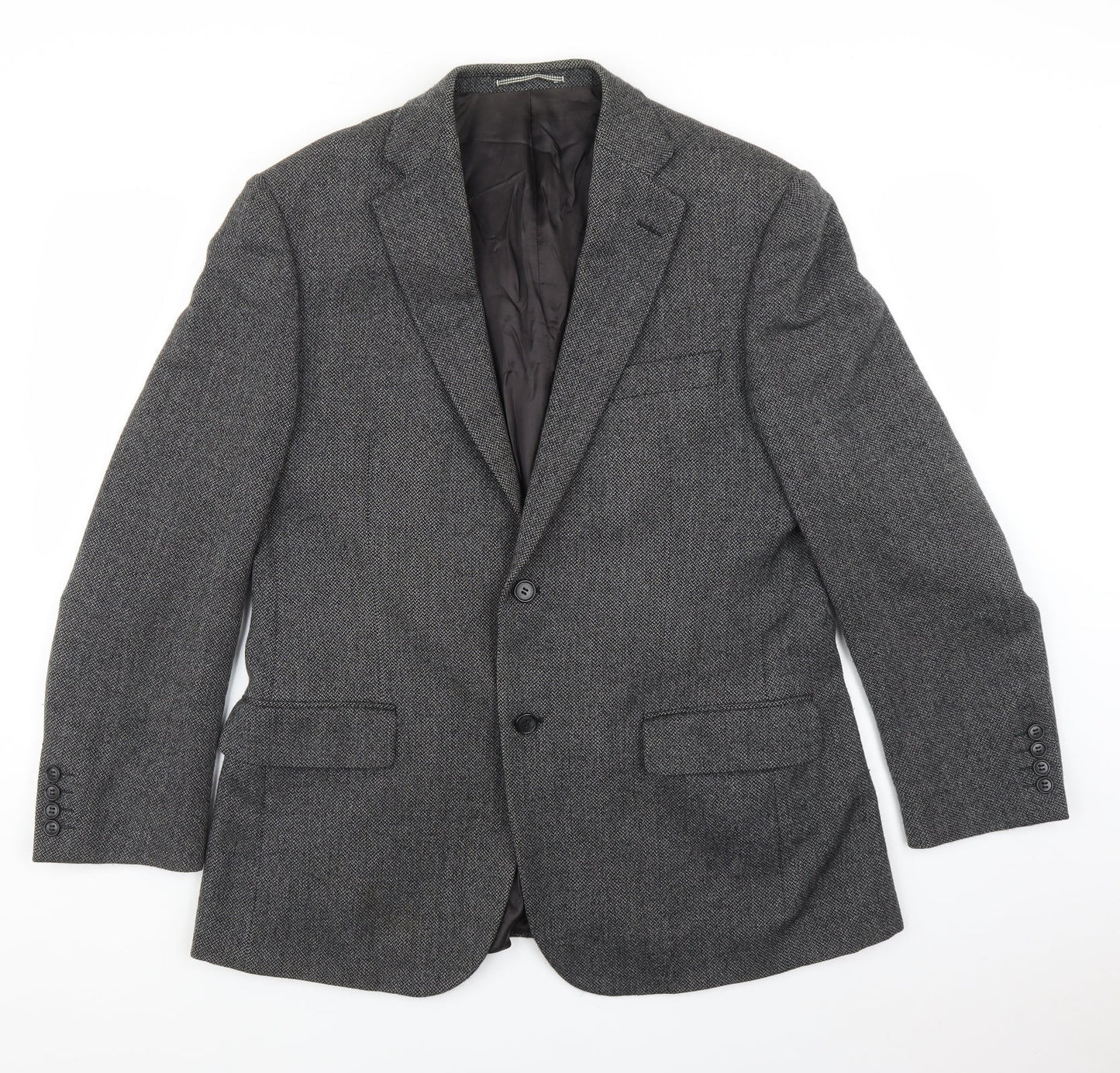 Mens UK Size 40 Marks and Spencer Regular Grey Suit Jacket