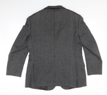 Mens UK Size 40 Marks and Spencer Regular Grey Suit Jacket