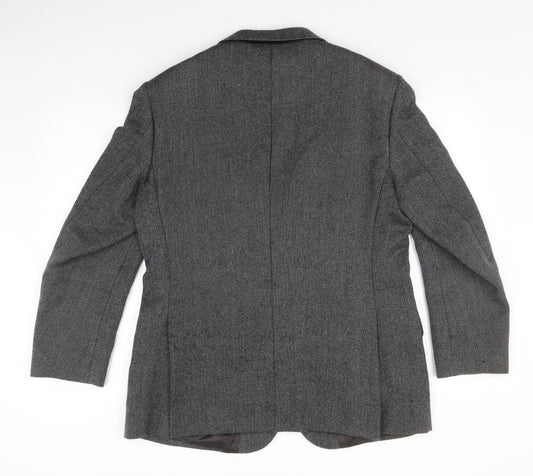 Mens UK Size 40 Marks and Spencer Regular Grey Suit Jacket