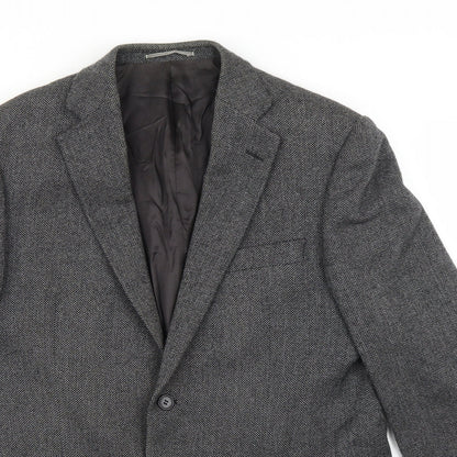 Mens UK Size 40 Marks and Spencer Regular Grey Suit Jacket