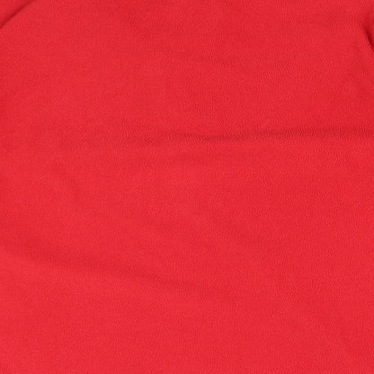 Womens UK Size 12 Hi Gear Red Pullover Sweatshirt