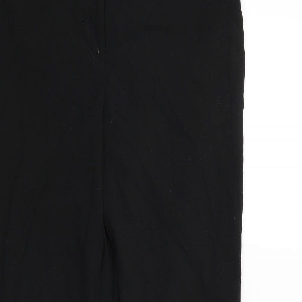 Womens UK Size 10 Dunnes Regular Fit  Black Trousers