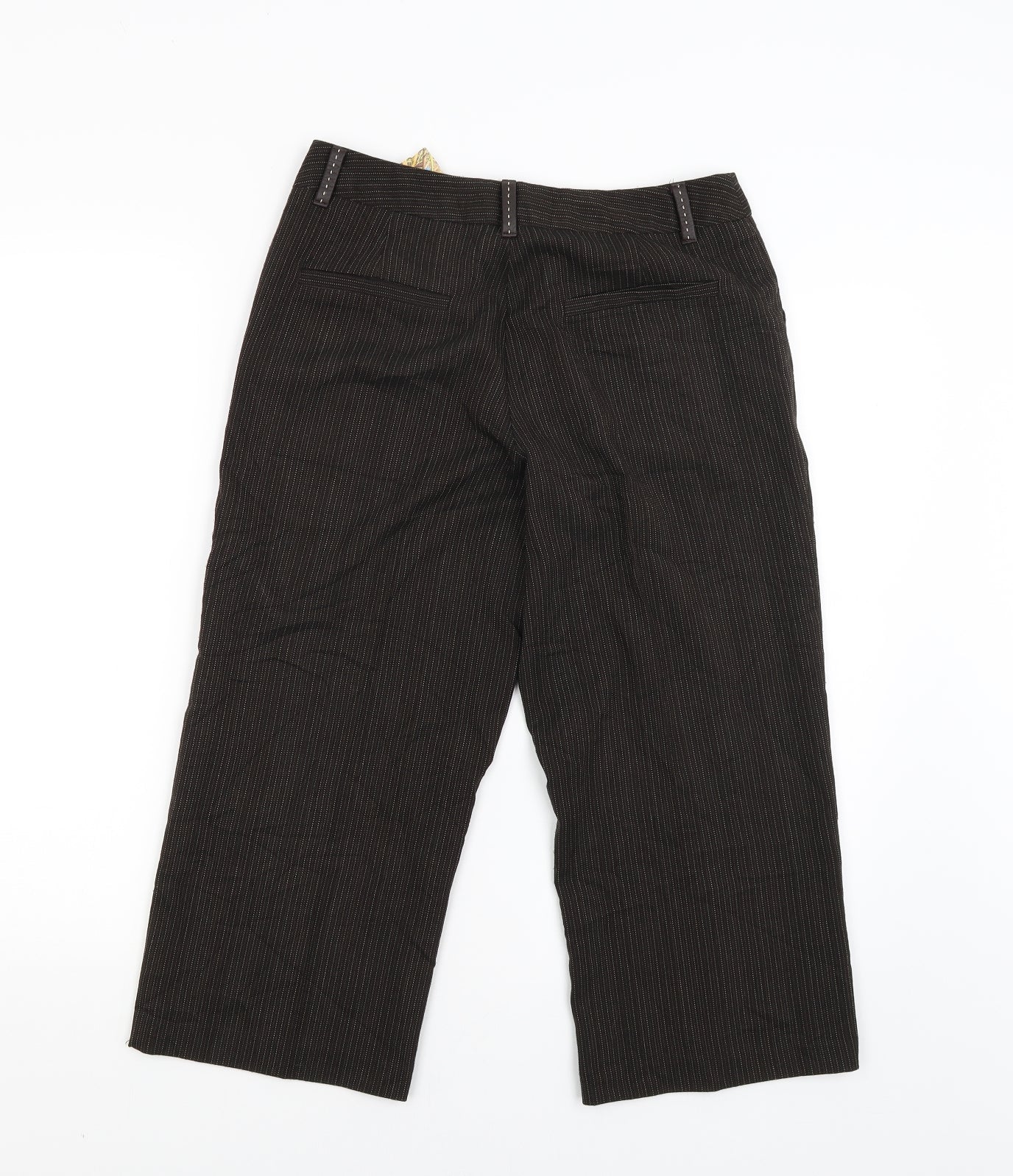 Womens UK Size 10 Papaya Regular Fit  Brown Trousers