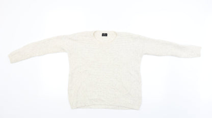 F&F Womens Beige   Pullover Jumper Size 8