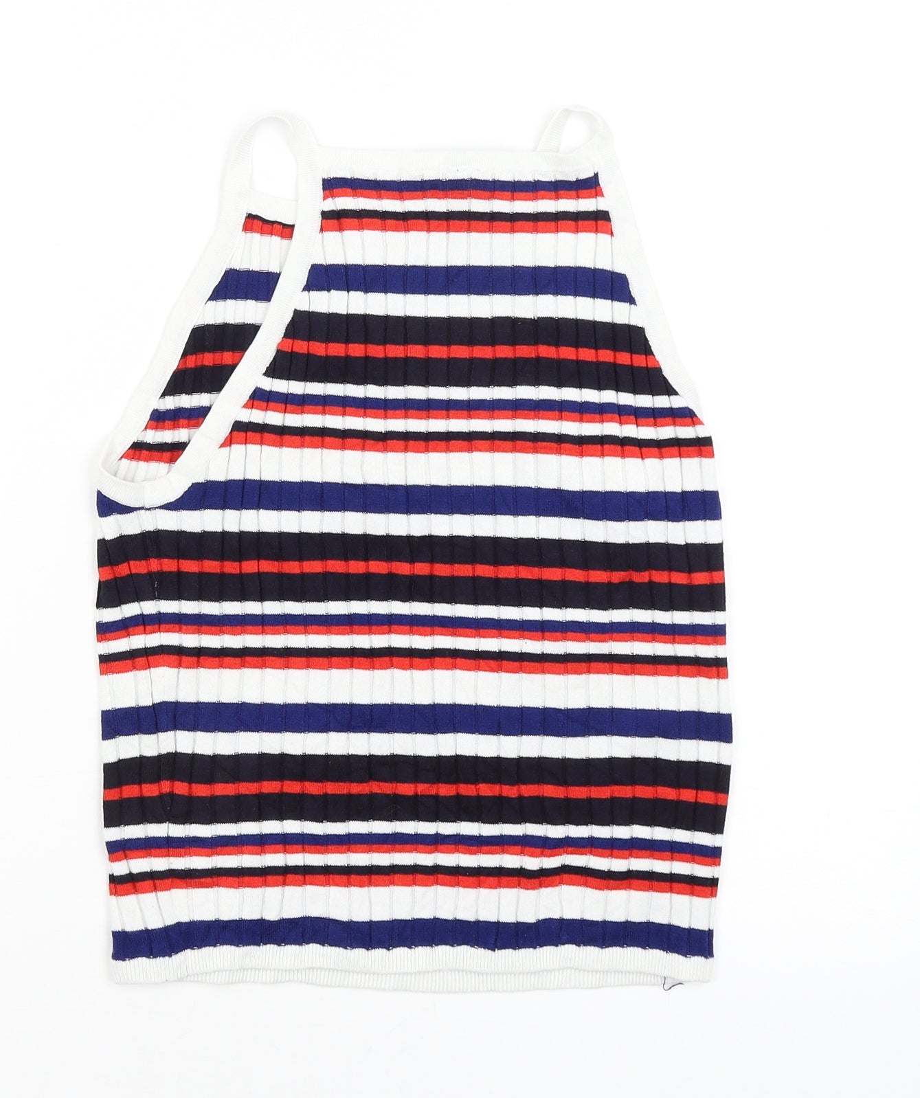 Divided Womens Multicoloured Striped  Tank Dress  Size L