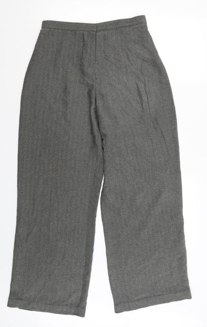 Womens UK Size 14 Marks and Spencer Regular Fit  Grey Trousers