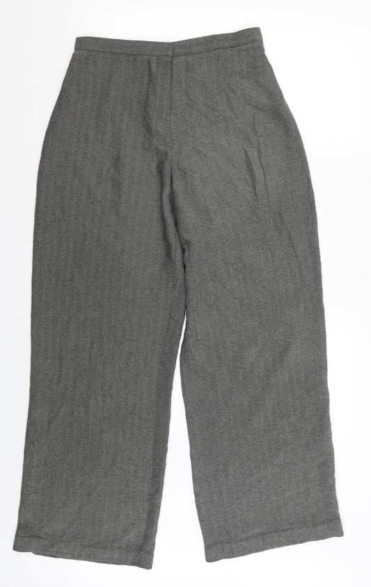 Womens UK Size 14 Marks and Spencer Regular Fit  Grey Trousers