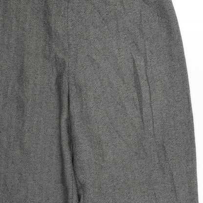 Womens UK Size 14 Marks and Spencer Regular Fit  Grey Trousers