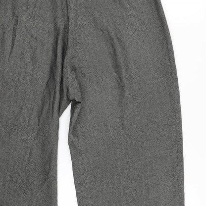 Womens UK Size 14 Marks and Spencer Regular Fit  Grey Trousers