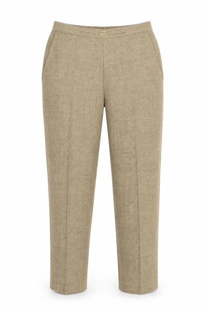 Marks & Spencer Womens Brown   Jegging Trousers Size 12 L23 in