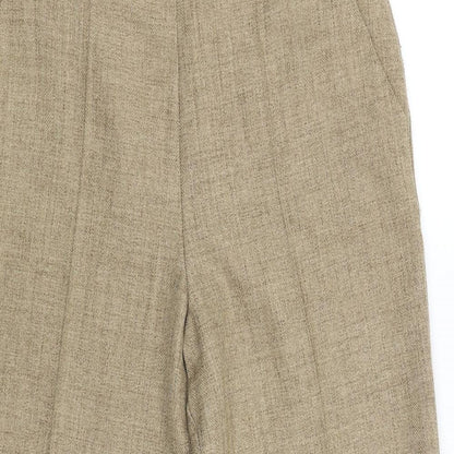 Womens UK Size 12 Marks and Spencer Regular Fit Jegging Brown Trousers
