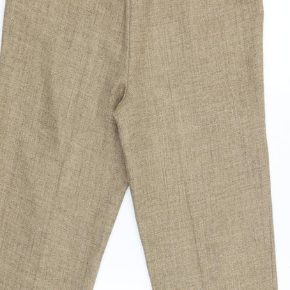 Womens UK Size 12 Marks and Spencer Regular Fit Jegging Brown Trousers