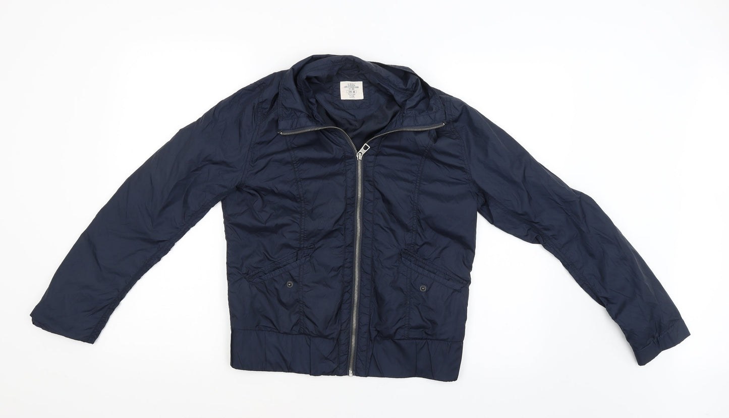 LOGG Womens Blue   Jacket Coat Size 38