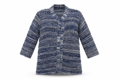 Isle Womens Blue   Cardigan Jumper Size 14