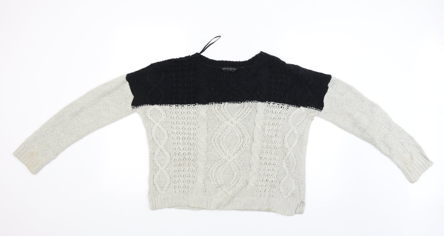 Dorothy Perkins Womens Beige   Pullover Jumper Size 10