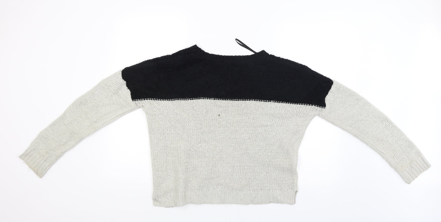 Dorothy Perkins Womens Beige   Pullover Jumper Size 10