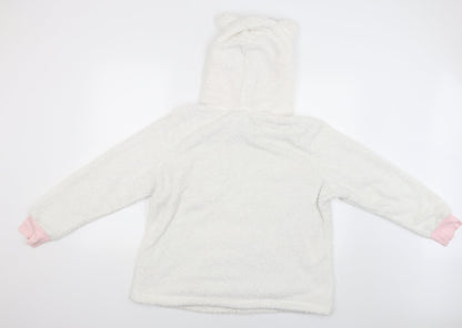 F&F Womens White   Pullover Hoodie Size 12