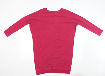 Womens UK Size 12 NEXT Purple Pullover Jumper