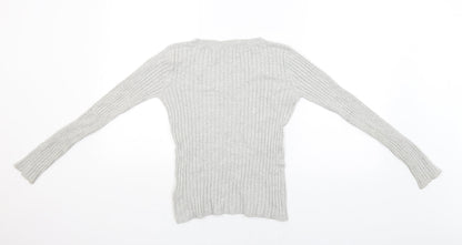Atmosphere Womens Grey   Pullover Jumper Size 10