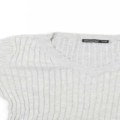 Atmosphere Womens Grey   Pullover Jumper Size 10