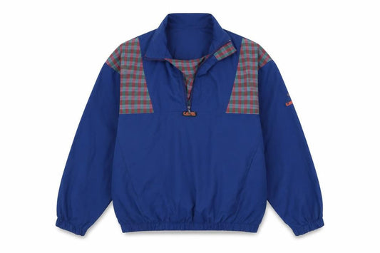 Mens UK Size 40 Caviva Blue Windbreaker Coat