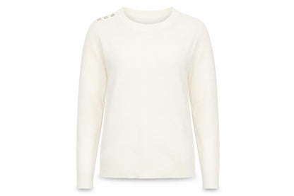 Womens UK Size 8 Primark Ivory Pullover Jumper