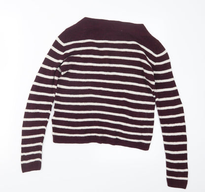 Womens UK Size S H&M White Pullover Jumper