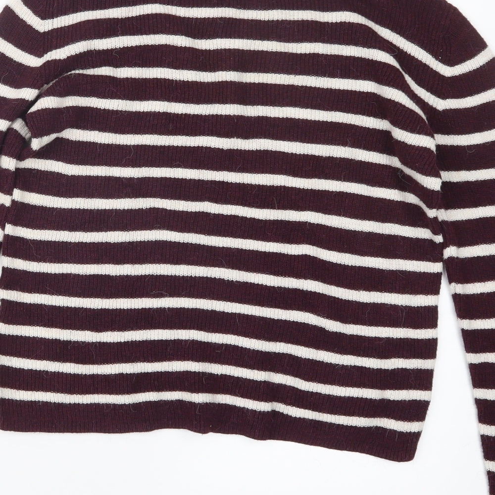 Womens UK Size S H&M White Pullover Jumper