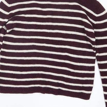 Womens UK Size S H&M White Pullover Jumper